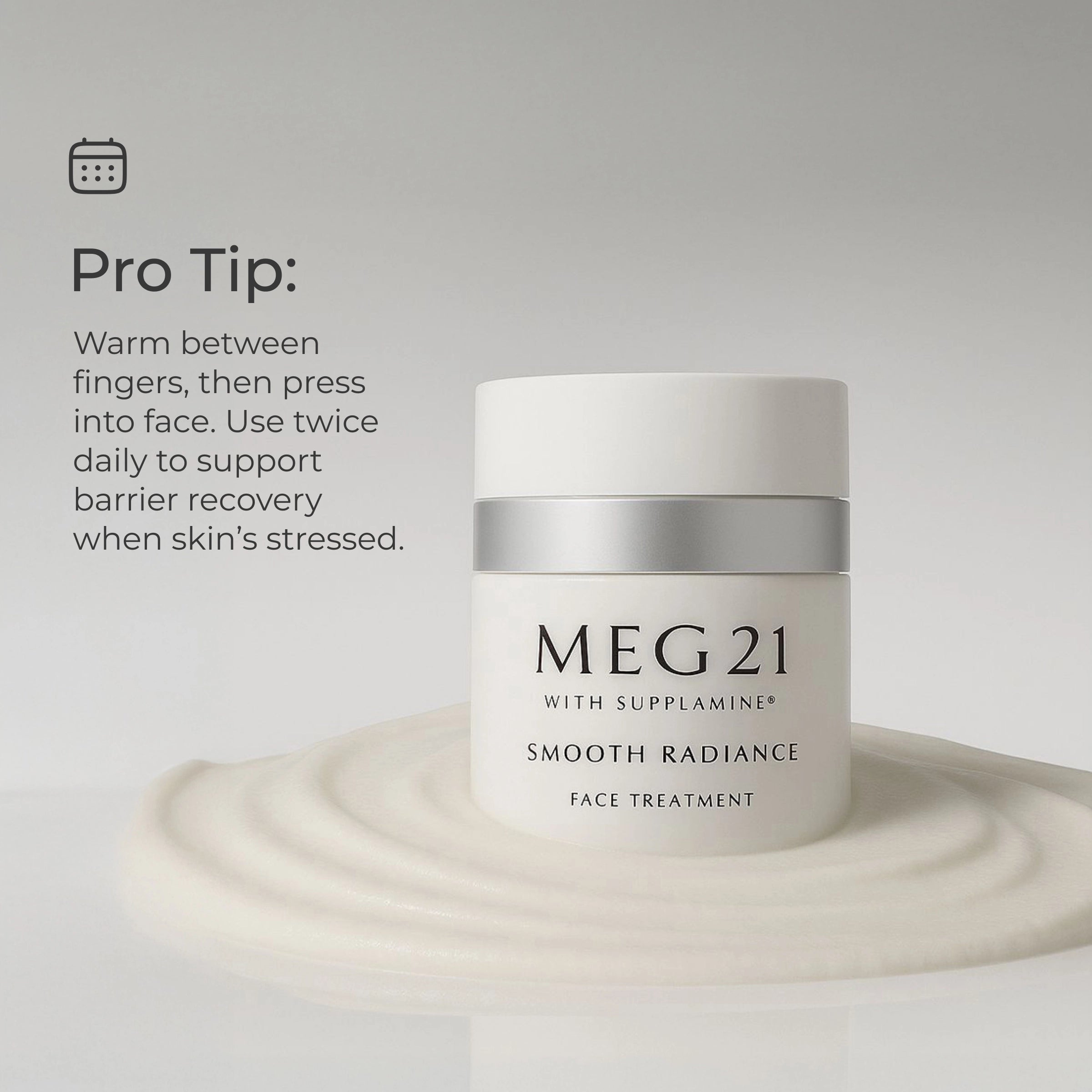 Supplamine® Smooth Radiance Face Treatment | Meg 21 – Reduce Fine Supplamine® Smooth Radiance Face Treatment | Meg 21 – Reduce Fine