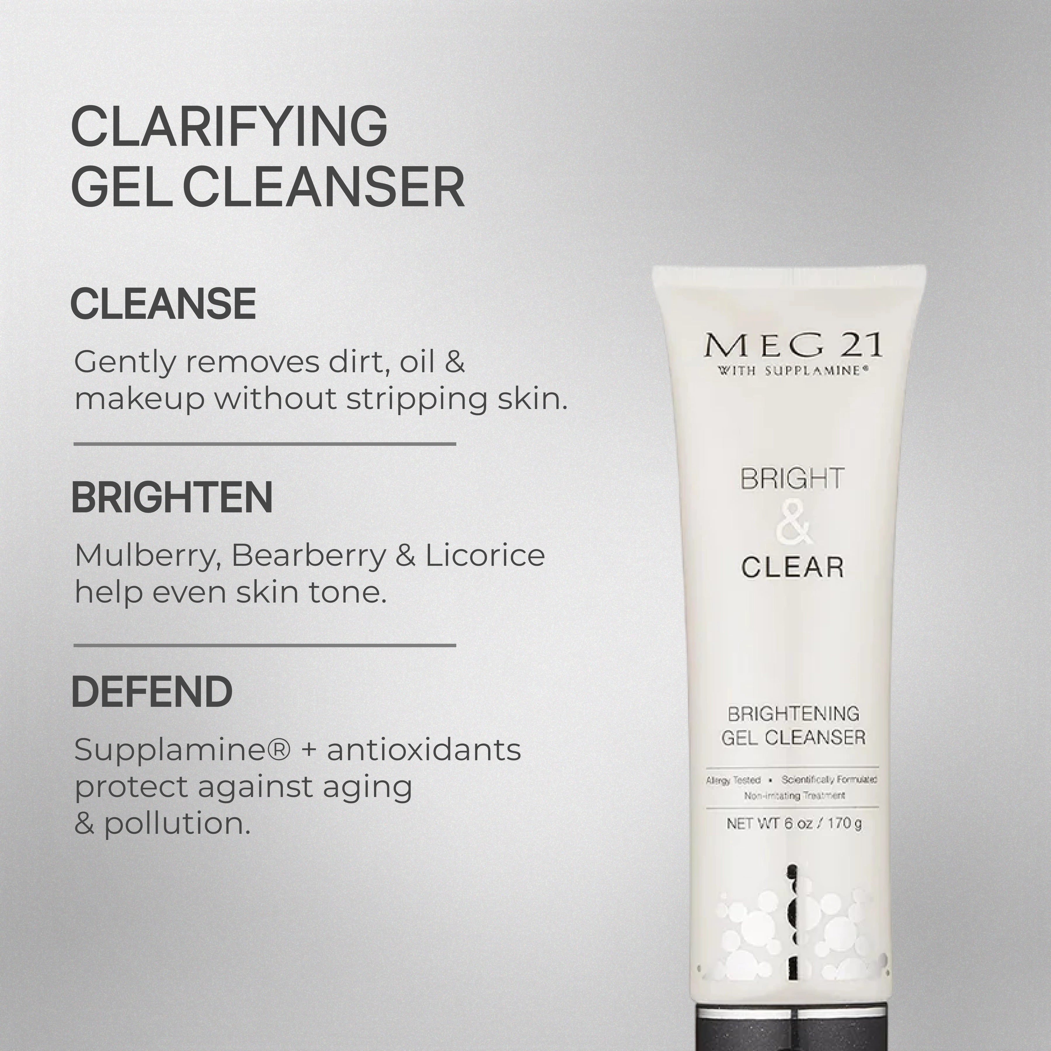 Clarifying Gel Cleanser – MEG 21 Skincare