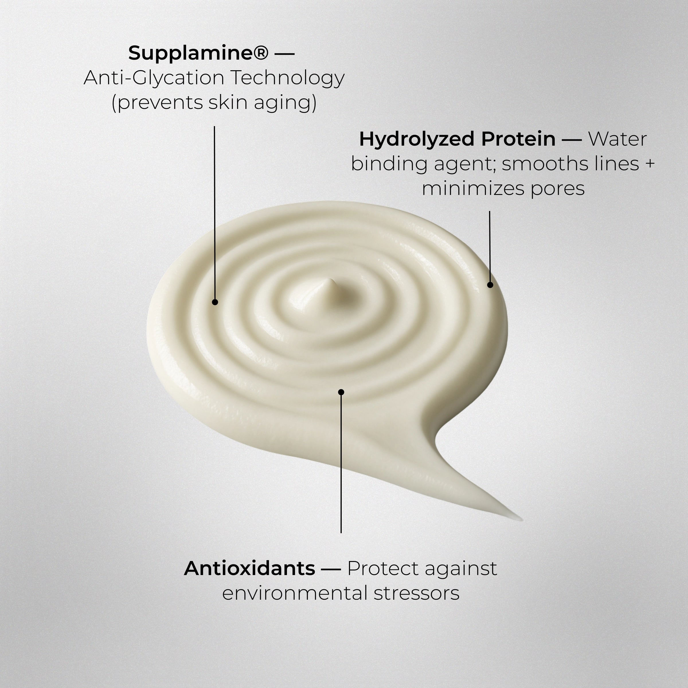 Supplamine® Smooth Radiance Face Treatment Cream
