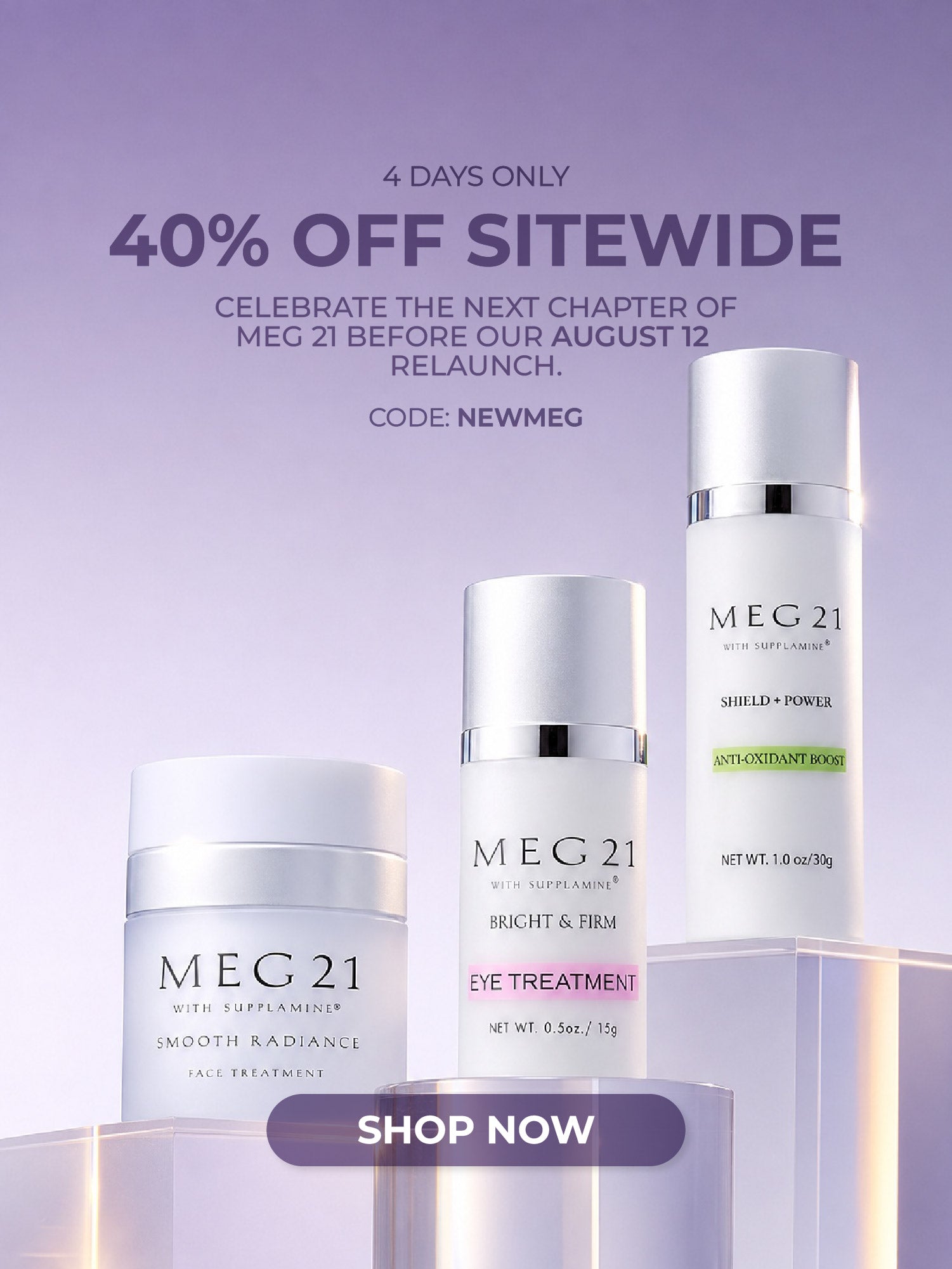 Clinically Proven Anti-Glycation Skincare, Powered by Supplamine